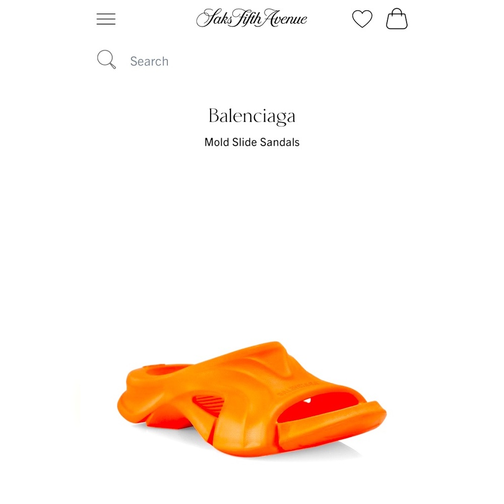 ISO‼️‼️☝🏾 Balenciaga Mold Slide Sandals❤️